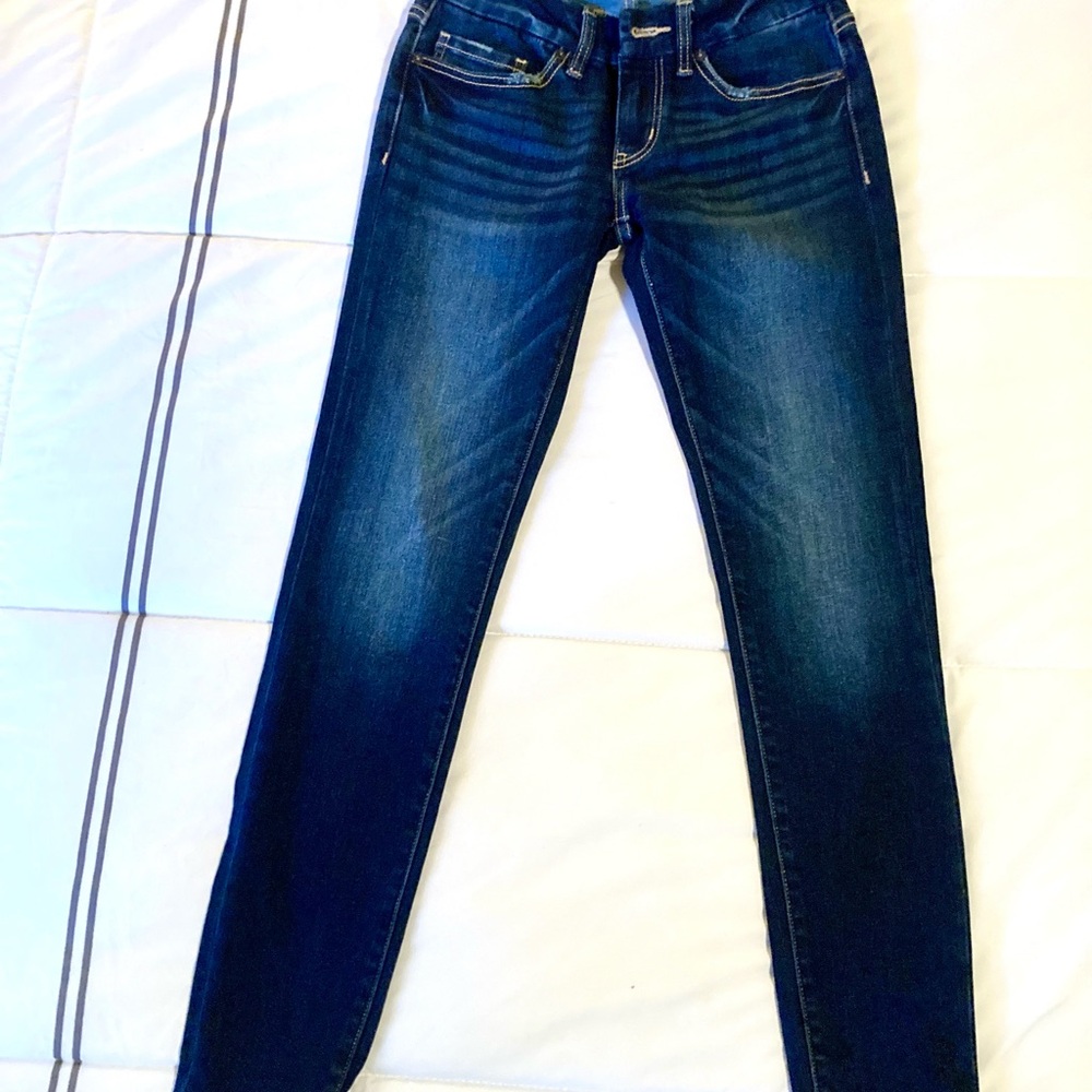Buckle Women's Dark Blue Skinny Jeans